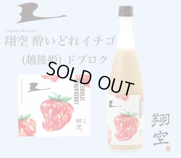 画像1: 翔空 酔いどれイチゴ(越後姫) ドブロク　500ml (1)